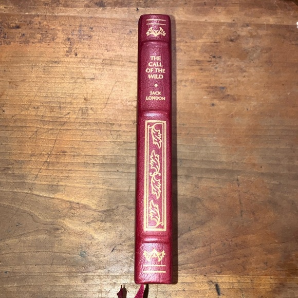 Book: Red Leather Bound 'The Call of the Wild' by Jack London Book - Picture 3 of 16